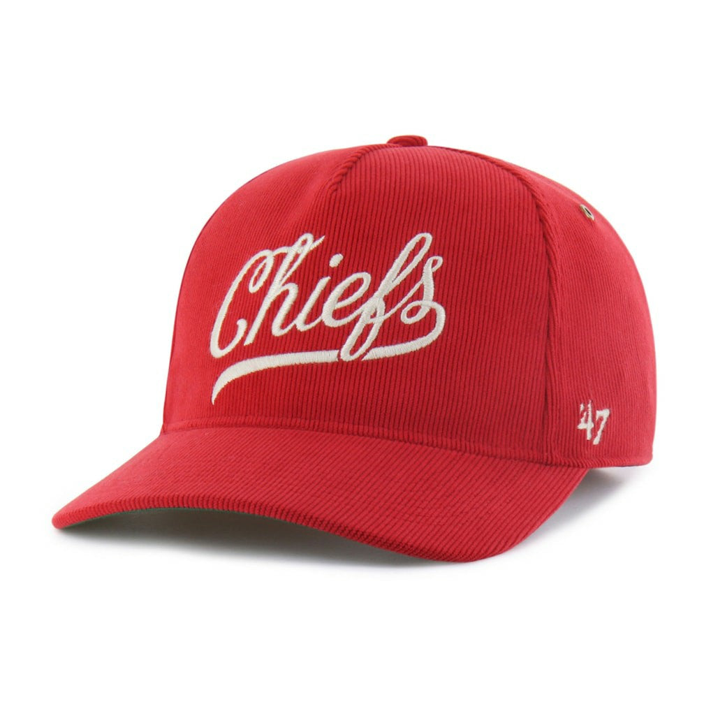 Kansas City Chiefs '47 Golden Age Corduroy Hitch Adjustable Hat Red - 47 brand