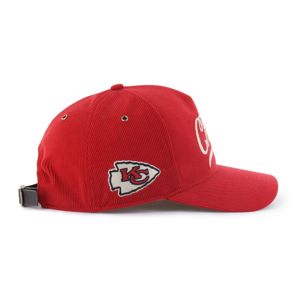 Kansas City Chiefs '47 Golden Age Corduroy Hitch Adjustable Hat Red - 47 brand