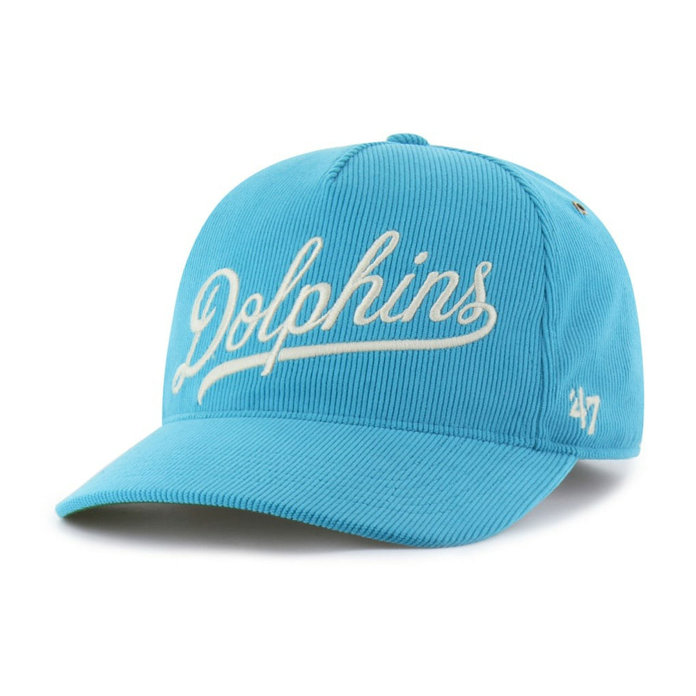 Miami Dolphins '47 Golden Age Corduroy Hitch Adjustable Hat Aqua - 47 brand