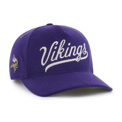 Minnesota Vikings '47 Golden Age Corduroy Hitch Adjustable Hat Purple - 47 brand