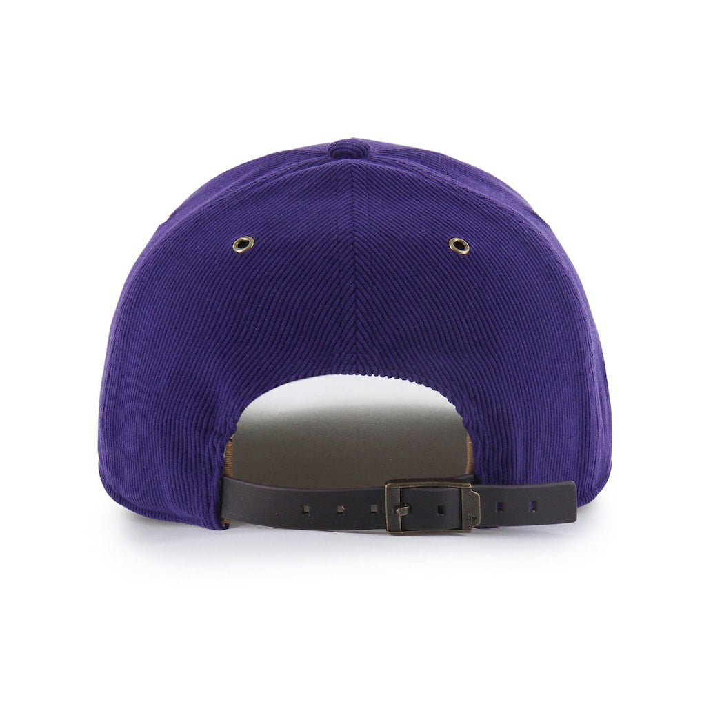 Minnesota Vikings '47 Golden Age Corduroy Hitch Adjustable Hat Purple - 47 brand