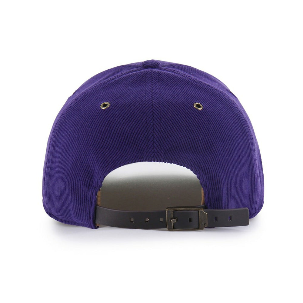 Minnesota Vikings '47 Golden Age Corduroy Hitch Adjustable Hat Purple - 47 brand