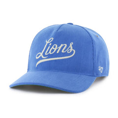 Detroit Lions '47 Golden Age Corduroy Hitch Adjustable Hat Blue - 47 brand