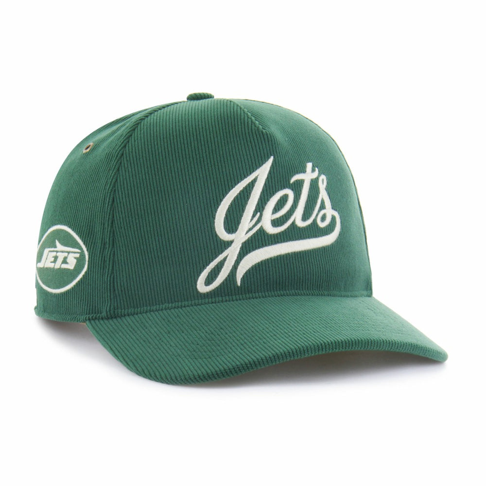 New York Jets '47 Golden Age Corduroy Hitch Adjustable Hat Green - 47 brand