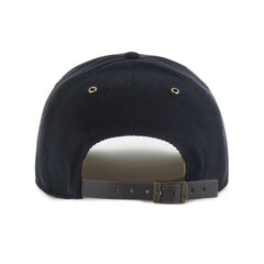 Pittsburgh Steelers '47 Golden Age Corduroy Hitch Adjustable Hat Black - 47 brand