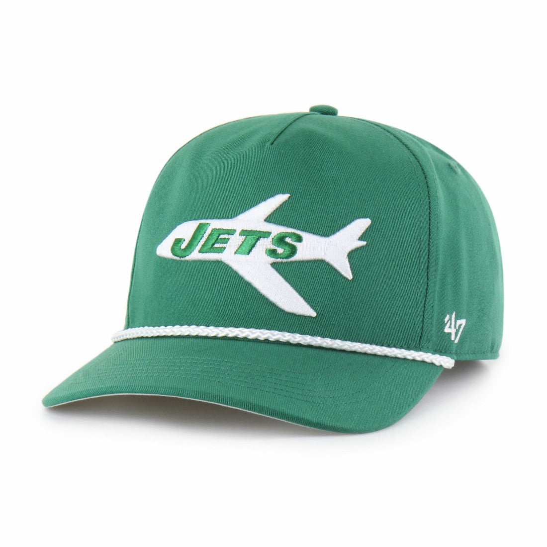 New York Jets '47 Rope Hitch Adjustable Hat Green - 47 brand
