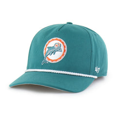 Miami Dolphins '47 Rope Hitch Adjustable Hat Aqua - 47 brand