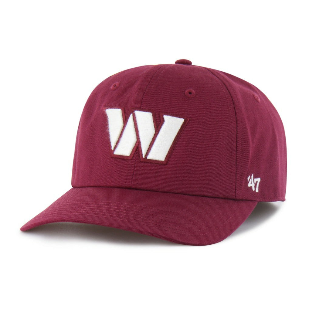 Washington Commanders '47 Foundational Franchise Fitted Hat Burgundy - 47 brand