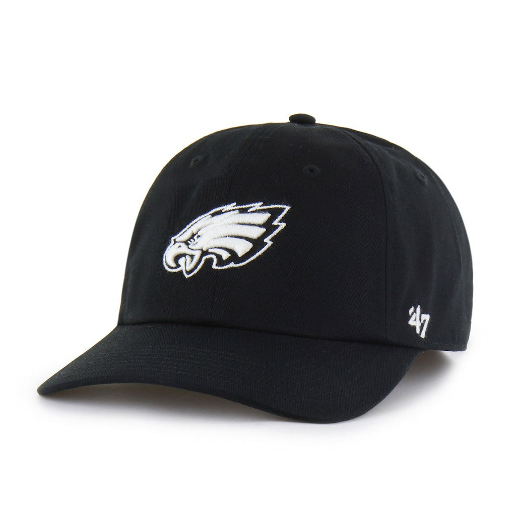 Philadelphia Eagles '47 Foundational Franchise Fitted Hat Black - 47 brand
