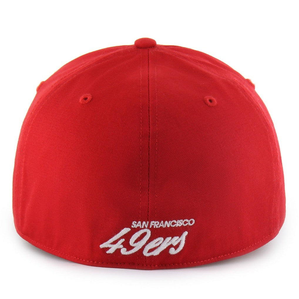 San Francisco 49ers '47 Foundational Franchise Fitted Hat Scarlet - 47 brand