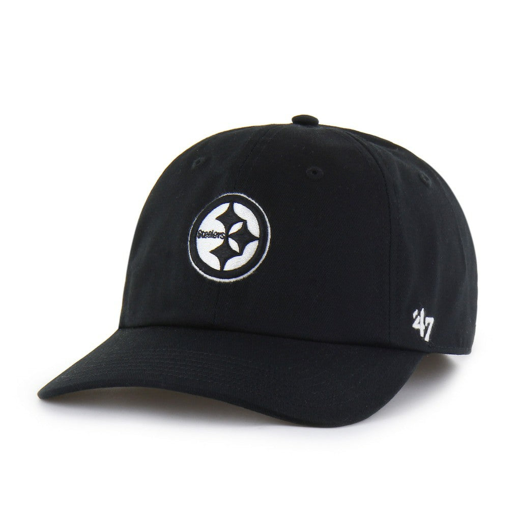 Pittsburgh Steelers '47 Foundational Franchise Fitted Hat Black - 47 brand