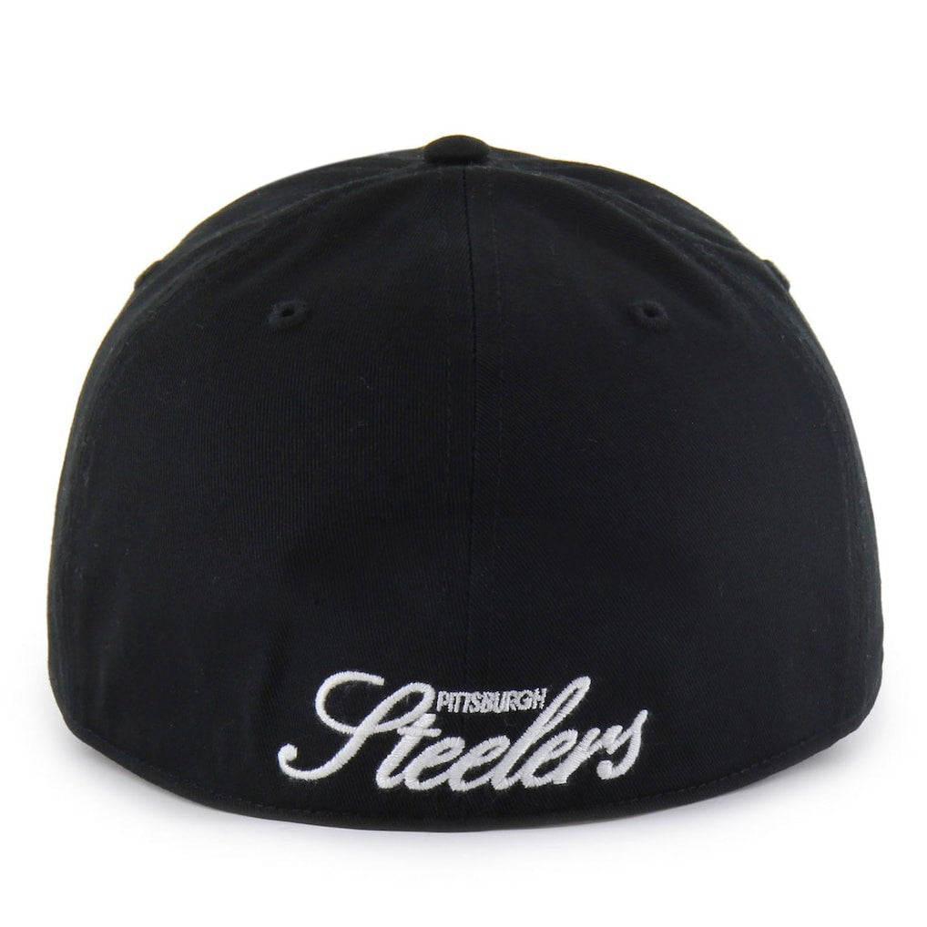 Pittsburgh Steelers '47 Foundational Franchise Fitted Hat Black - 47 brand