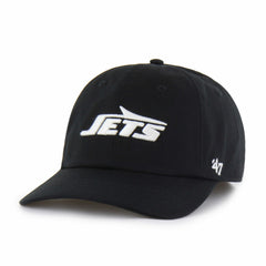 New York Jets '47 Foundational Franchise Fitted Hat Black - 47 brand