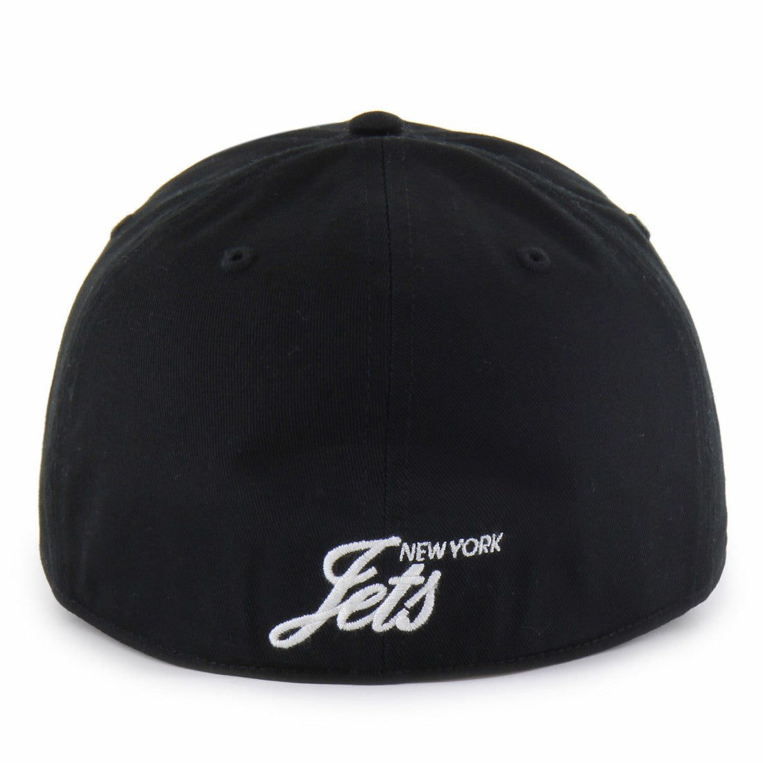 New York Jets '47 Foundational Franchise Fitted Hat Black - 47 brand