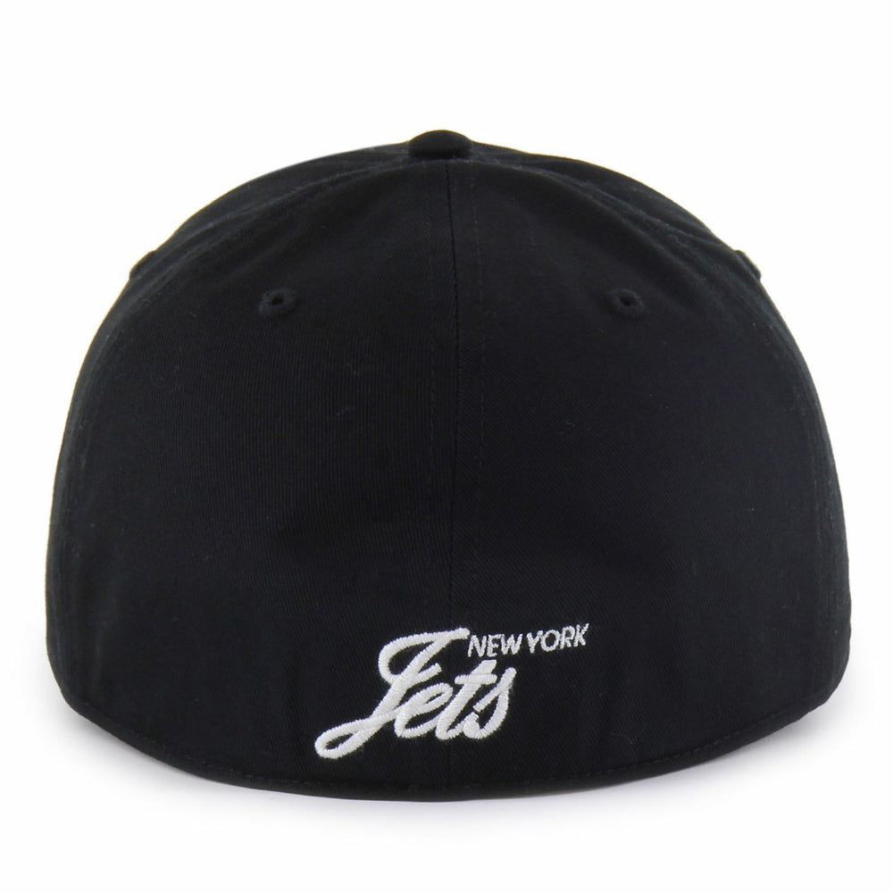 New York Jets '47 Foundational Franchise Fitted Hat Black - 47 brand