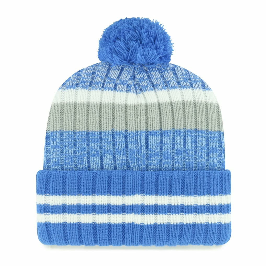 Detroit Lions '47 Quiver Cuffed Knit Hat with Pom - 47 brand