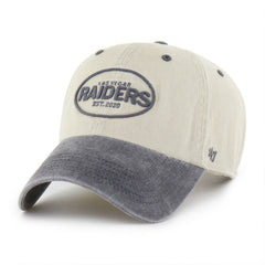 Las Vegas Raiders '47 Breaking Trail Clean Up Adjustable Hat Khaki - 47 brand