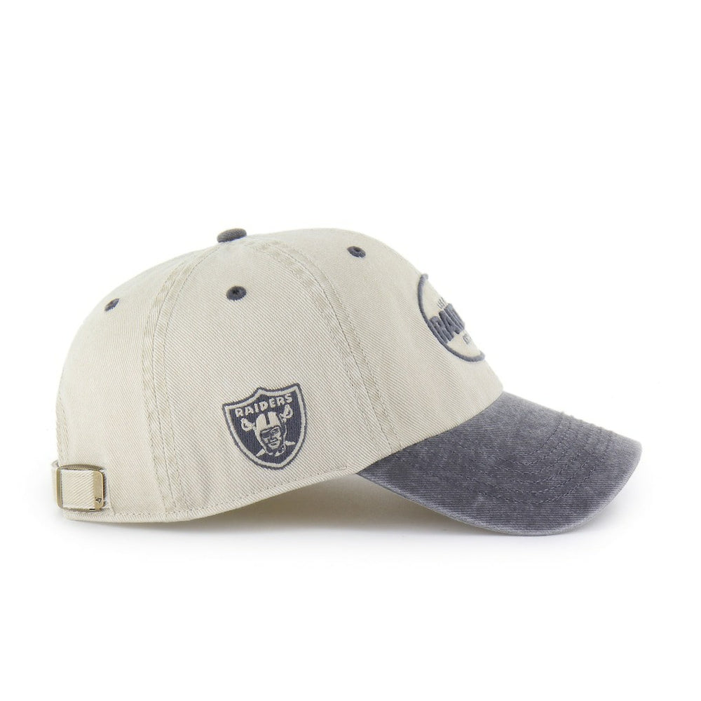 Las Vegas Raiders '47 Breaking Trail Clean Up Adjustable Hat Khaki - 47 brand