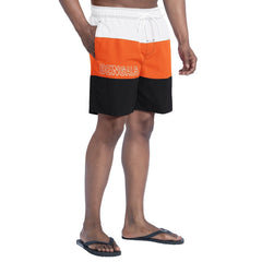 Cincinnati Bengals G-III Sports by Carl Banks Sunrise Volley Swim Shorts Black/Orange - NFL