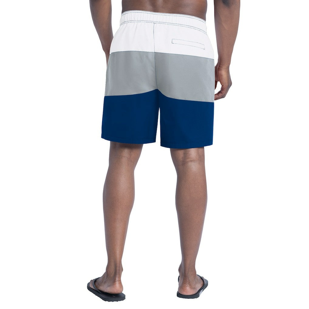 Indianapolis Colts G-III Sports by Carl Banks Sunrise Volley Swim Shorts Royal/Gray - NFL