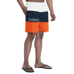 Denver Broncos G-III Sports by Carl Banks Sunrise Volley Swim Shorts Orange/Navy - NFL