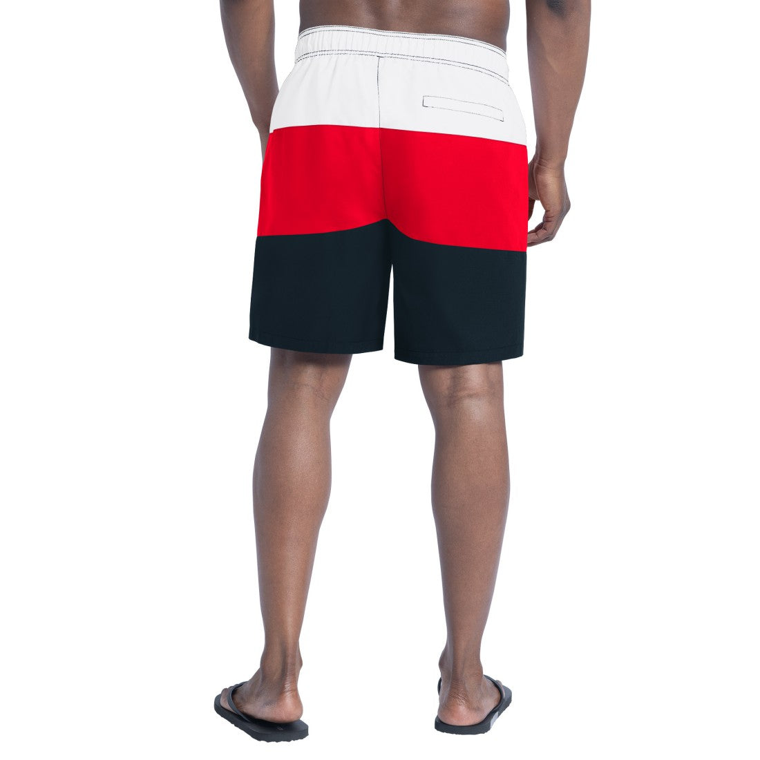 Houston Texans G-III Sports by Carl Banks Sunrise Volley Swim Shorts Navy/Red - NFL