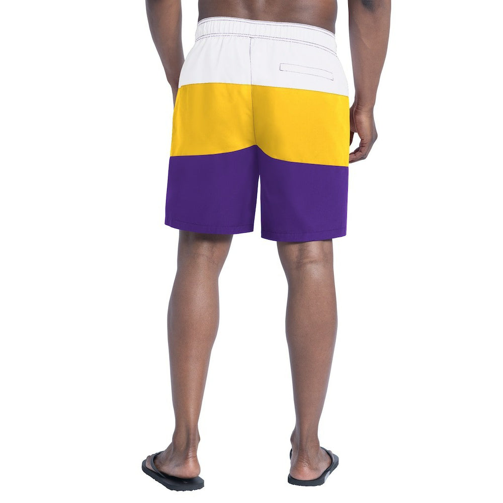 Minnesota Vikings G-III Sports by Carl Banks Sunrise Volley Swim Shorts Purple/Gold - NFL