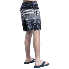 Baltimore Ravens G-III Sports by Carl Banks Horizon Volley Swim Shorts Black/Gray - NFL