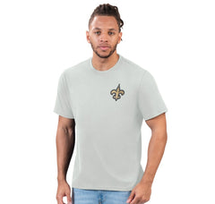 New Orleans Saints Margaritaville Wastin' Away T-Shirt Gray - NFL