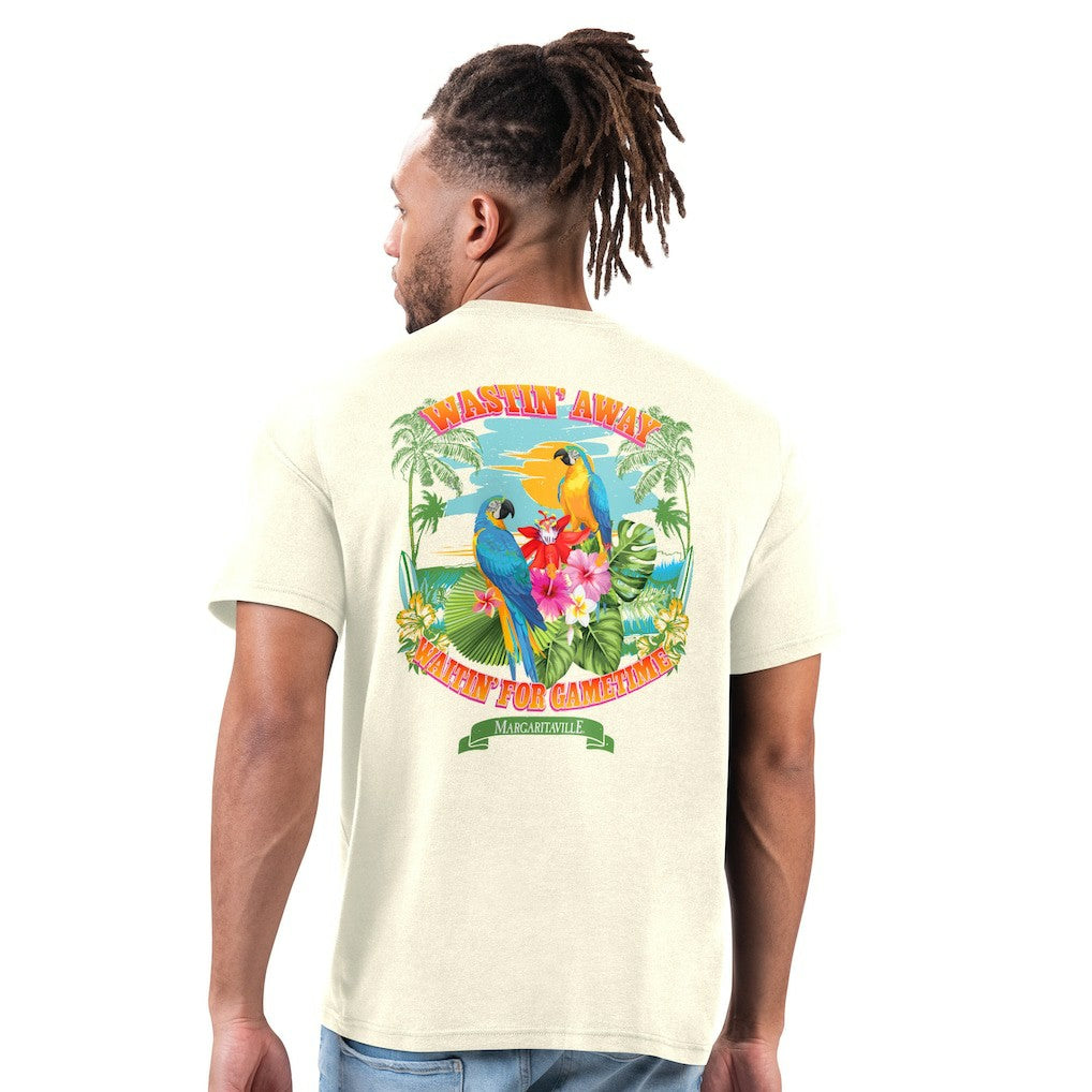 Arizona Cardinals Margaritaville Wastin' Away T-Shirt Cream - NFL