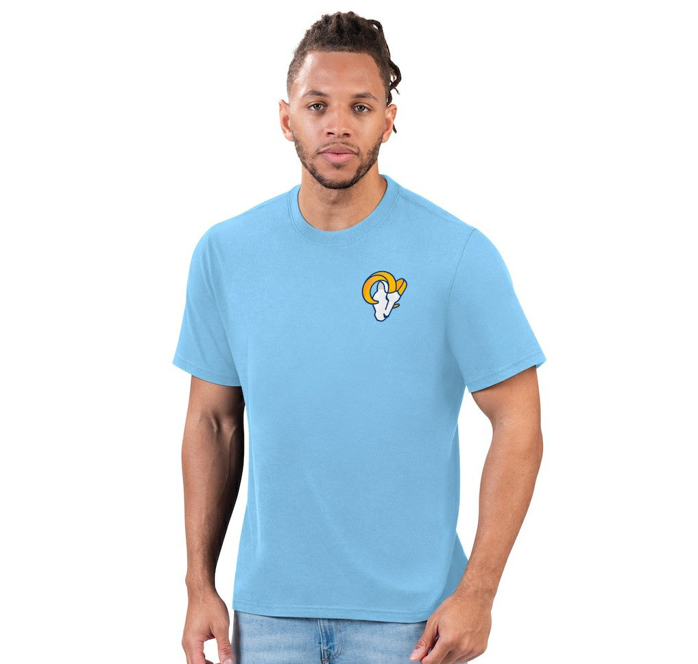 Los Angeles Rams Margaritaville Wastin' Away T-Shirt Light Blue - NFL