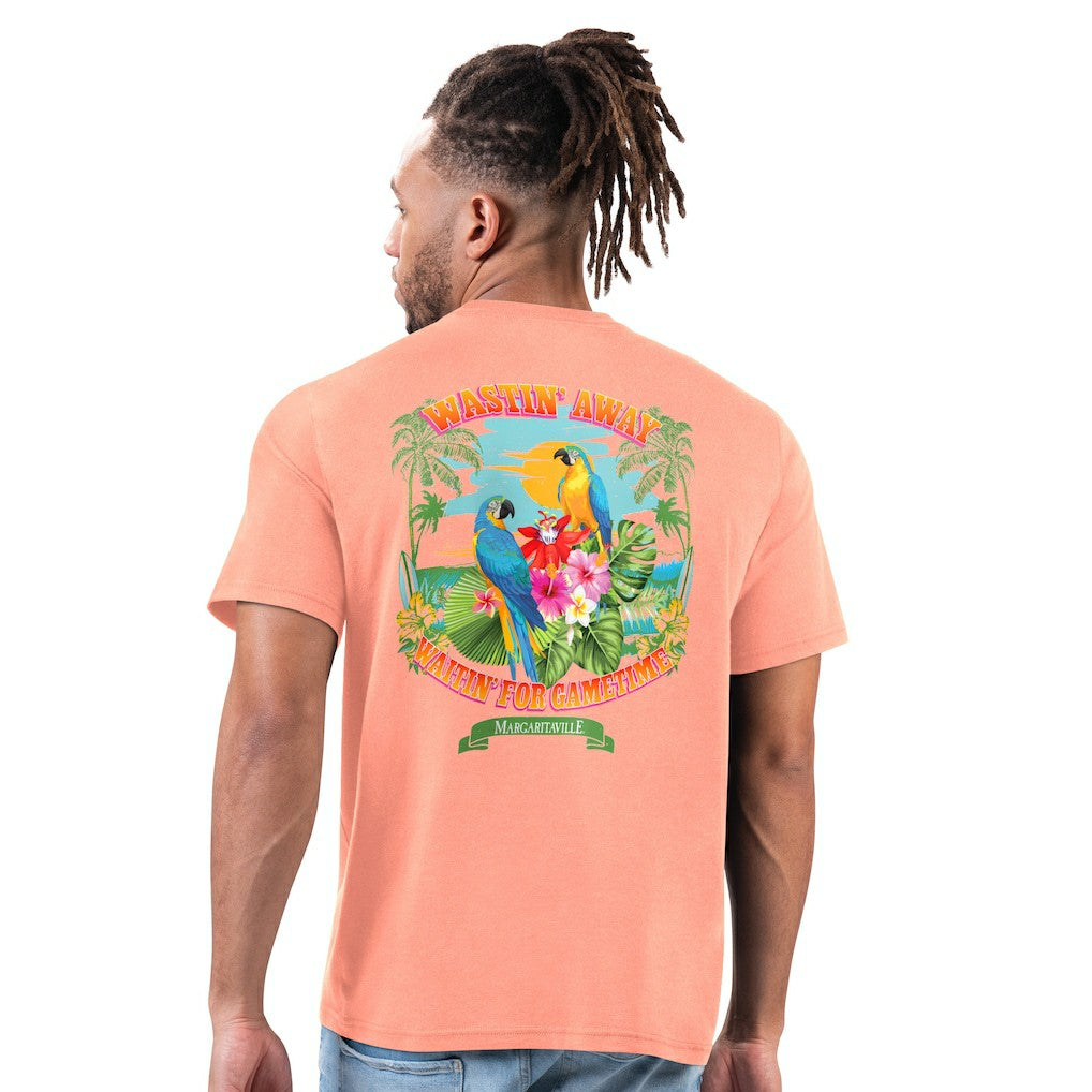 Cleveland Browns Margaritaville Wastin' Away T-Shirt Orange - NFL