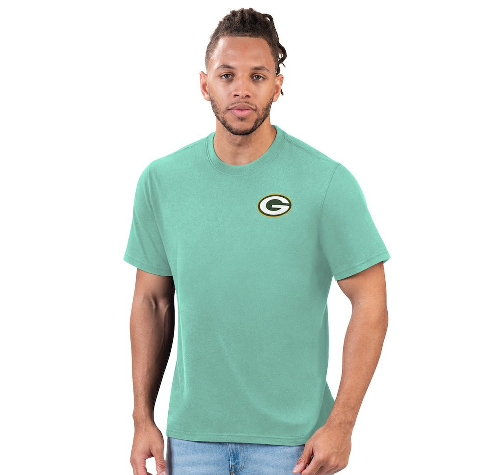 Green Bay Packers Margaritaville Wastin' Away T-Shirt Mint - NFL