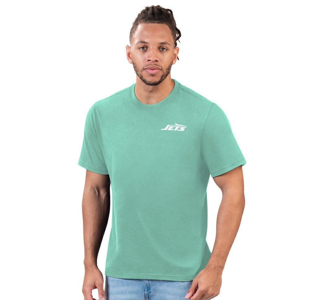 New York Jets Margaritaville Wastin' Away T-Shirt Mint - NFL
