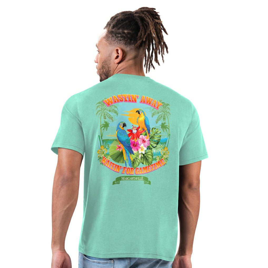 New York Jets Margaritaville Wastin' Away T-Shirt Mint - NFL