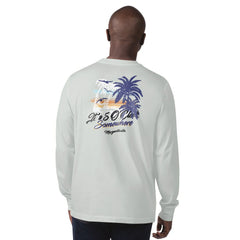 Baltimore Ravens Margaritaville It's Five O'Clock Somewhere Long Sleeve T-Shirt Gray - NFL