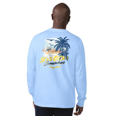 Los Angeles Rams Margaritaville It's Five O'Clock Somewhere Long Sleeve T-Shirt Light Blue - NFL
