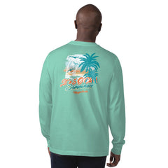Miami Dolphins Margaritaville It's Five O'Clock Somewhere Long Sleeve T-Shirt Mint - NFL