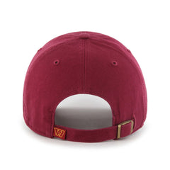 Washington Commanders '47 Cleanup Adjustable Hat Burgundy - 47 brand
