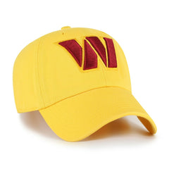Washington Commanders '47 Cleanup Adjustable Hat Gold - 47 brand