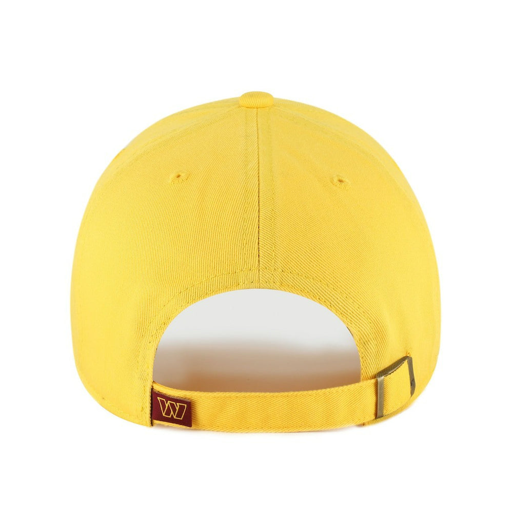 Washington Commanders '47 Cleanup Adjustable Hat Gold - 47 brand