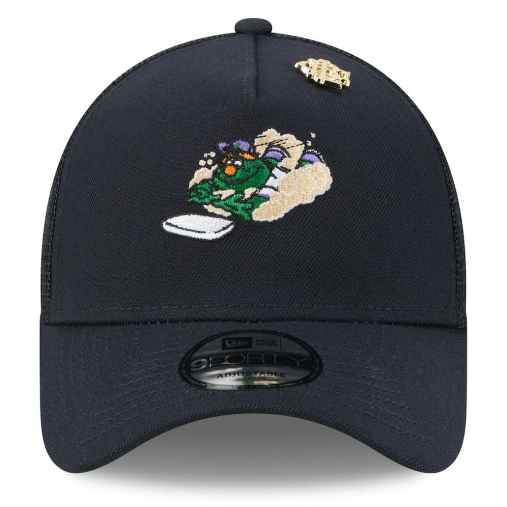 Boston Red Sox New Era 2025 Big League Chew A-Frame 9FORTY Adjustable Trucker Hat On Sale