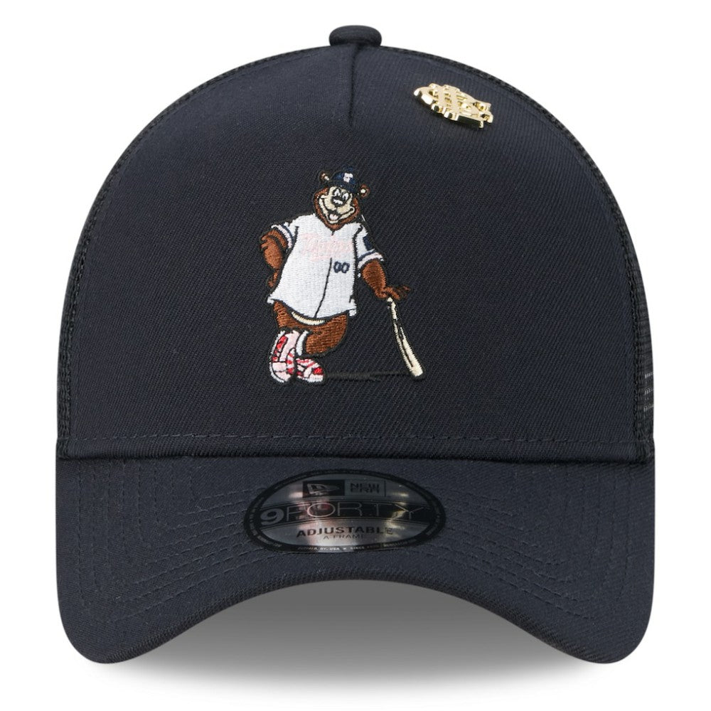 Minnesota Twins New Era 2025 Big League Chew A-Frame 9FORTY Adjustable Trucker Hat Lifestyle