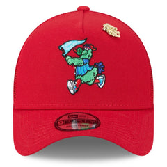 Philadelphia Phillies New Era 2025 Big League Chew A-Frame 9FORTY Adjustable Trucker Hat Lifestyle