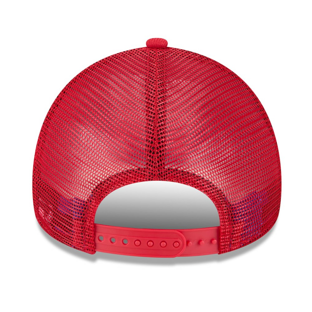 Philadelphia Phillies New Era 2025 Big League Chew A-Frame 9FORTY Adjustable Trucker Hat Lifestyle