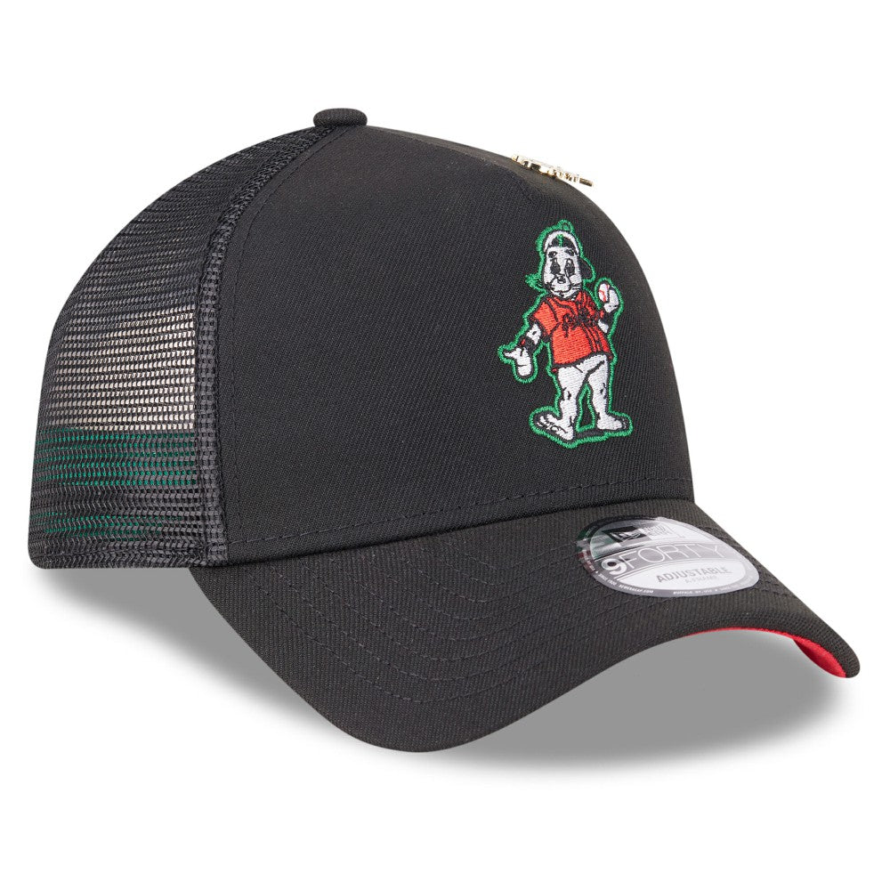 San Francisco Giants New Era 2025 Big League Chew A-Frame 9FORTY Adjustable Trucker Hat On Sale