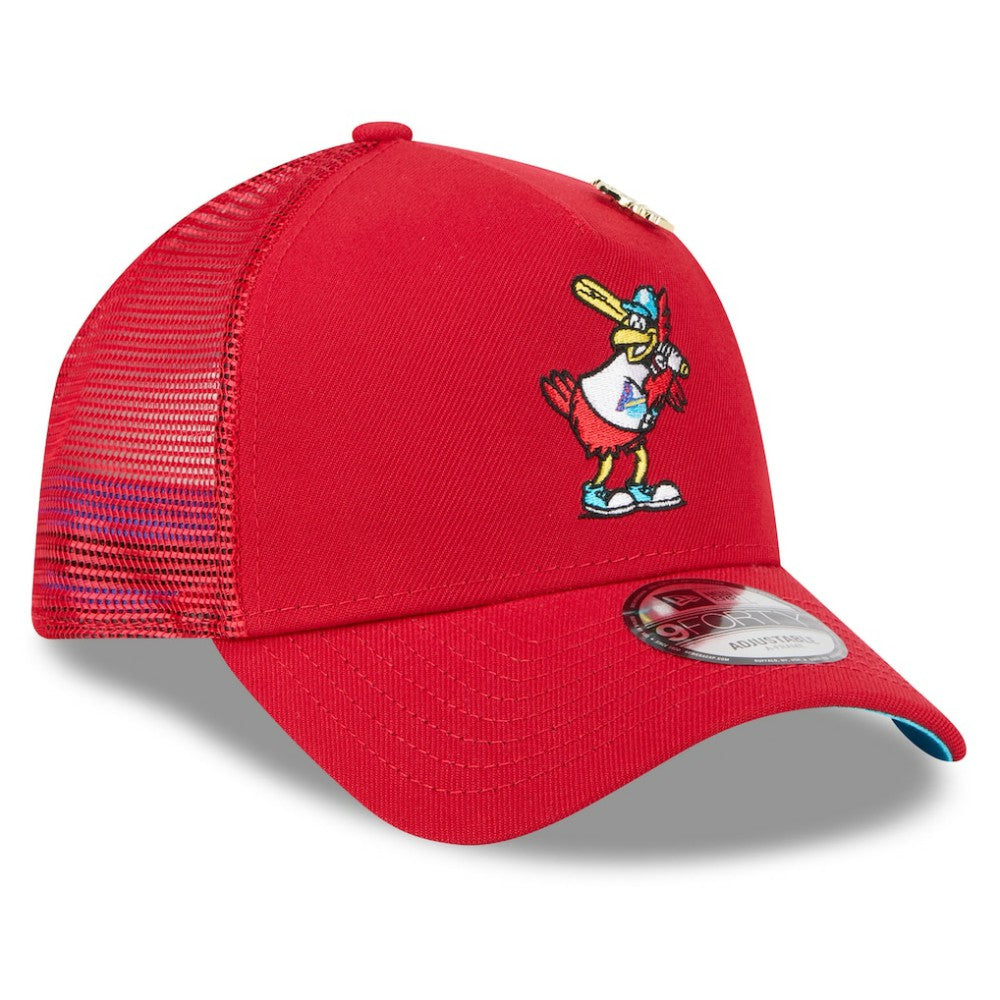 St. Louis Cardinals New Era 2025 Big League Chew A-Frame 9FORTY Adjustable Trucker Hat for sale