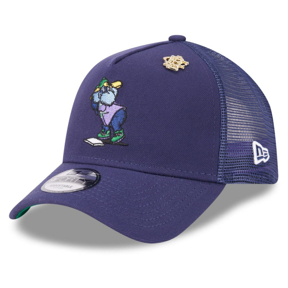 Tampa Bay Rays New Era 2025 Big League Chew A-Frame 9FORTY Adjustable Trucker Hat for sale