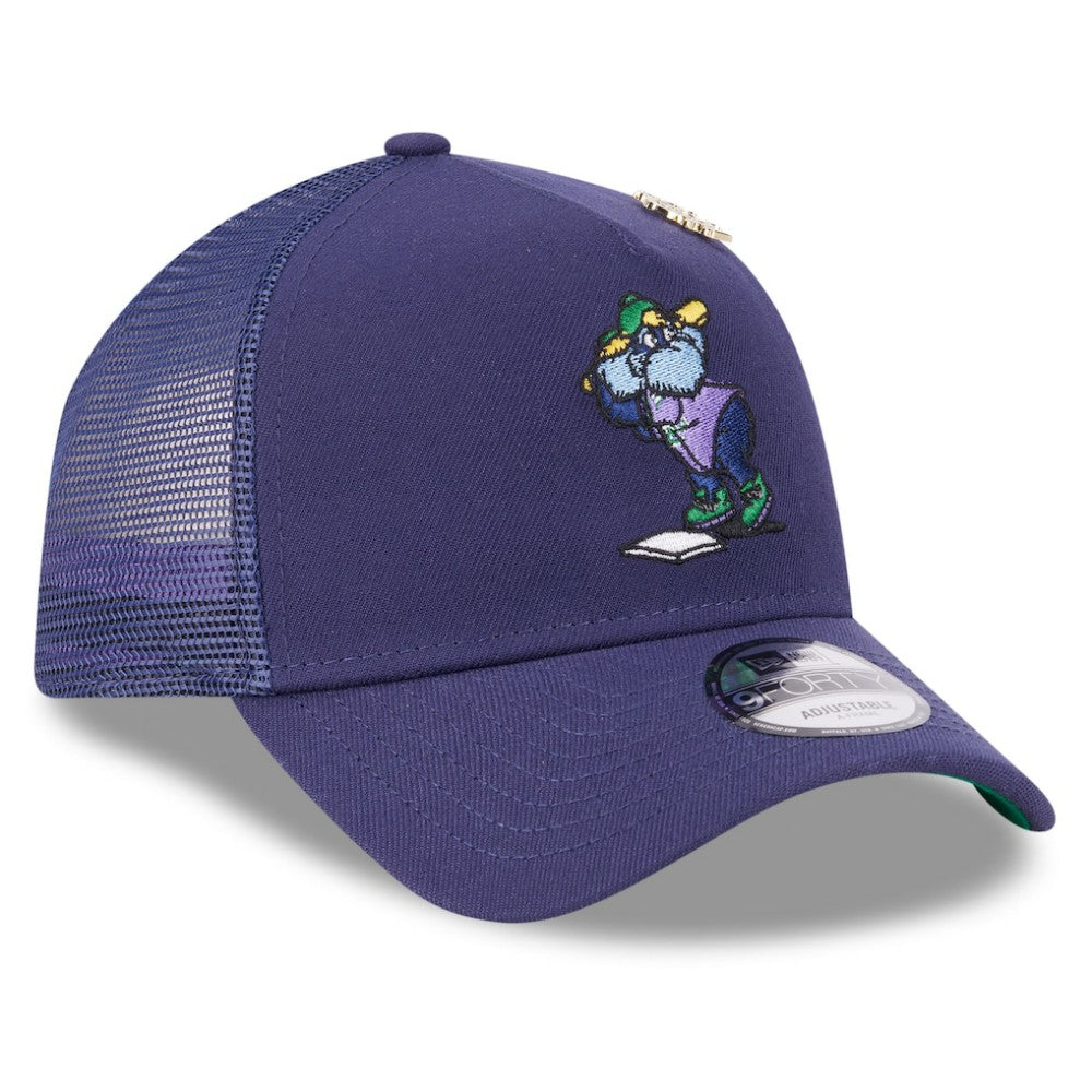Tampa Bay Rays New Era 2025 Big League Chew A-Frame 9FORTY Adjustable Trucker Hat for sale
