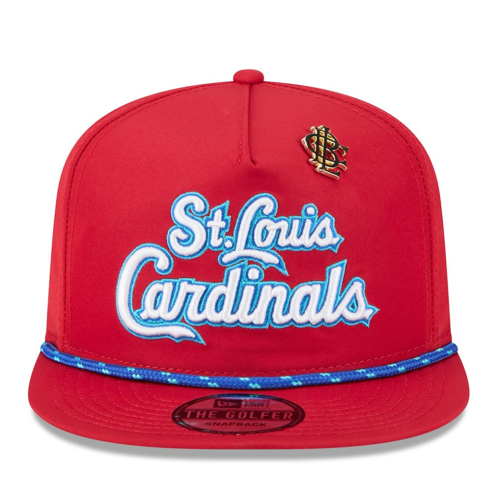 St. Louis Cardinals New Era 2025 Big League Chew Golfer Snapback Hat On Sale